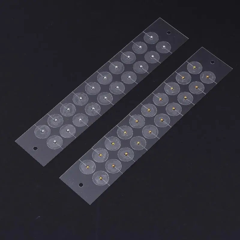 100Pcs Ear Bead Patch Auriculotherapy Breathable Acupressure Ear Press Bead Patch Sticker Acupressure Bead Patch